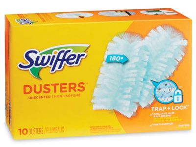 Swiffer Dusters trap and lock dust and allergens