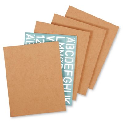 8 x 10" Chipboard Pads - .022" thick S-16274