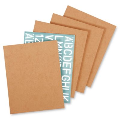 Heavy Chipboard 12x12 or 11x8.5 100pt brown