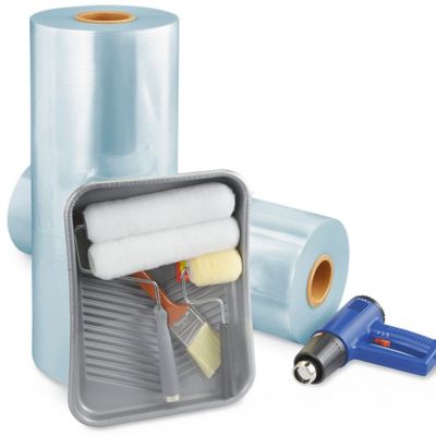 Uline PVC Shrink Film Roll - 100 gauge, 18 x 1,500