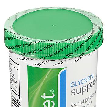 Safety Shrink Bands - 125mm x 28mm, Non-Perforated S-16289