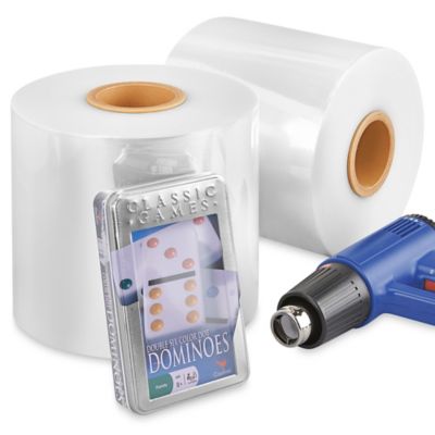 Uline Economy Polyolefin Shrink Film Roll - 75 gauge, 8 x 3,500' S-16363 -  Uline