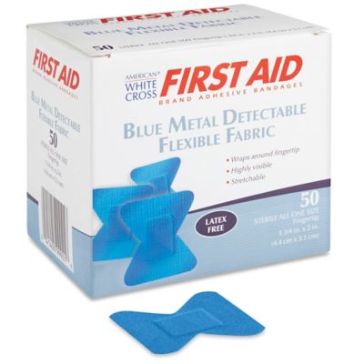 Metal Detectable Bandages - Flexible Fingertip S-16416