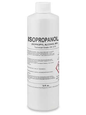 99% Isopropyl Alcohol - 16 oz Bottle, California Only S-16419CA