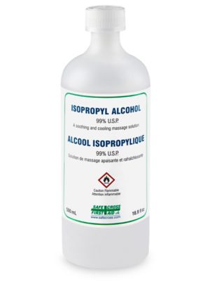 Alcool isopropylique 70 % – Bouteille de 500 ml S-15967 - Uline