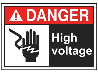  "High Voltage" Sign