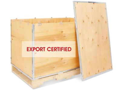 Wood Crate - 48 x 30 x 35" with Pallet S-16474