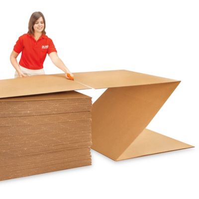 Large Cardboard Sheets, Large Corrugated Pads in Stock - ULINE