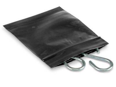 2 x 3 2 Mil Black Zip Bags