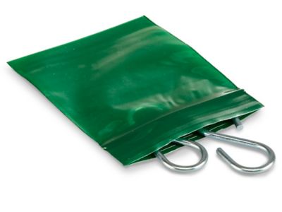 3 x 3" 2 Mil Colored Reclosable Bags - Green S-16477G