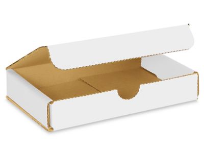 6 x 4 x 1" White Indestructo Mailers S-16521
