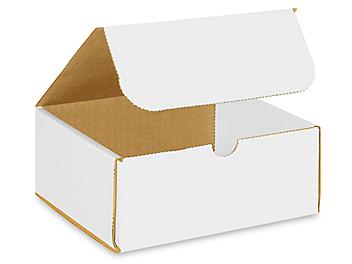 7 x 6 x 3" White Indestructo Mailers S-16526