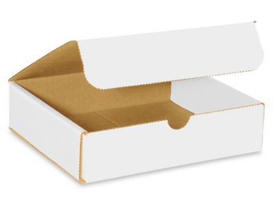 8 x 7 x 2" White Indestructo Mailers S-16529