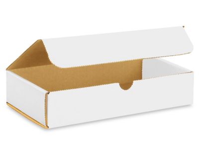 Seleccione un tamaño: BOX USA cajas blancas, Blanco, 25 :  Industrial y Científico