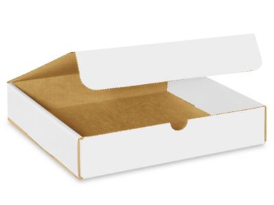 10 x 10 x 2" White Indestructo Mailers S-16538