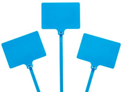 Extra Large Identification Ties - 9", Blue S-16556BLU