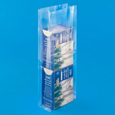 6 x 3 x 18" 1 Mil Gusseted Poly Bags S-16568