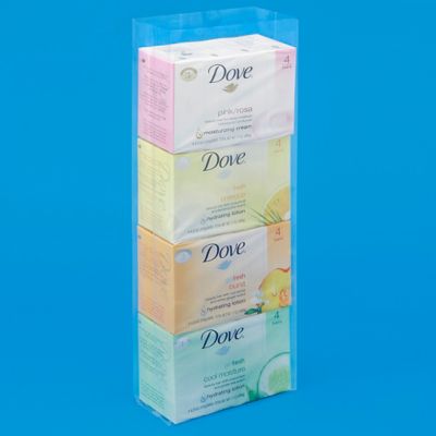 6 x 3 x 18" 3 Mil Gusseted Poly Bags S-16582