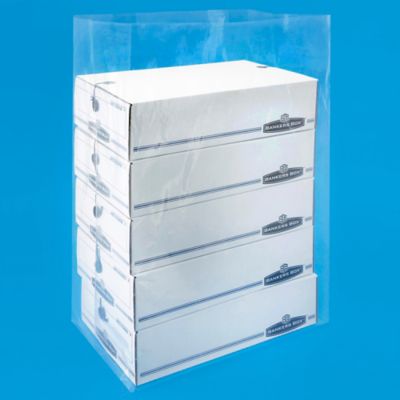 16 x 10 x 32" 3 Mil Gusseted Poly Bags S-16591