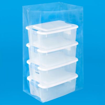 20 x 16 x 42" 3 Mil Gusseted Poly Bags S-16594