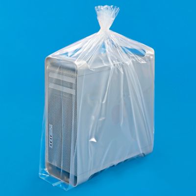 24 x 10 x 36" 3 Mil Gusseted Poly Bags S-16596