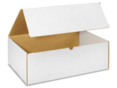 17 1/4 x 11 1/4 x 6" White Literature Mailers S-16663