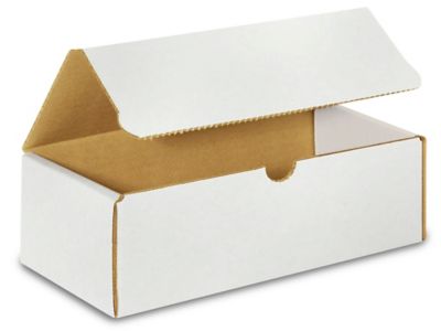9 x 4 x 3" White Literature Mailers S-16665