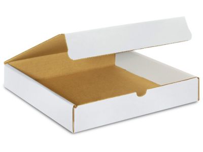 11 x 11 x 2" White Literature Mailers S-16668