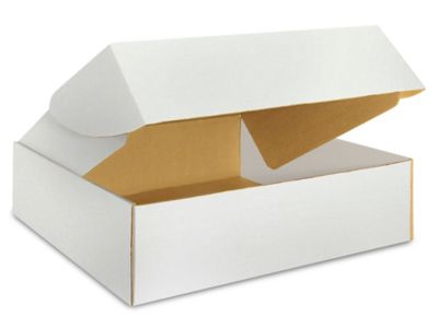 24 x 18 x 6" White Tab Locking Literature Mailers