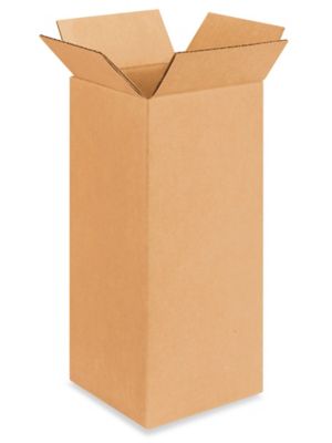 One-Piece Corrugated Shoe Boxes - 13 x 8 x 5, Kraft - ULINE - Bundle of 25 - S-17335