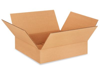 12 x 8 x 3 Flat Corrugated Boxes Bundle/25