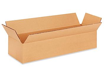 19 x 6 x 4" Long Corrugated Boxes S-16757
