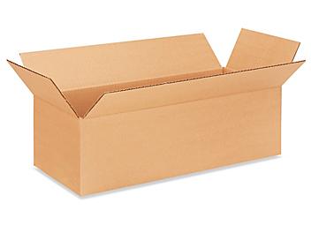 20 x 8 x 6" Long Corrugated Boxes S-16758