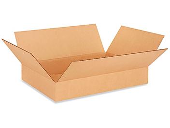 Boîtes de carton ondulé S-16761 – 20 x 14 x 3 po