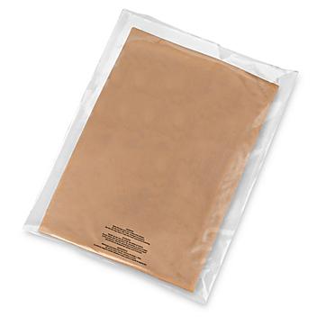 Open End Suffocation Warning Bags - 2 Mil, 14 x 20" S-16789