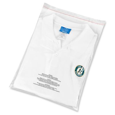 Resealable Suffocation Warning Bags - 1.5 Mil, 12 x 15" S-16792