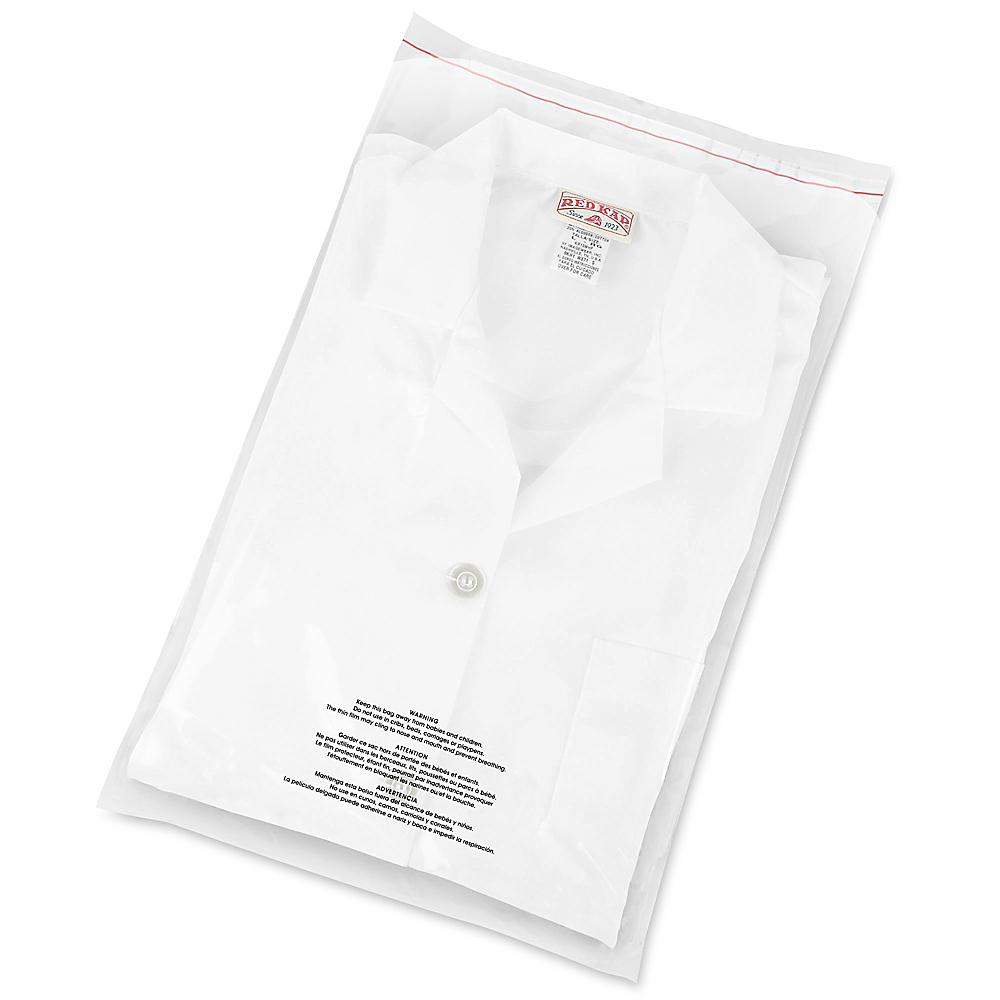 Resealable Suffocation Warning Bags - 1.5 Mil, 12 x 18