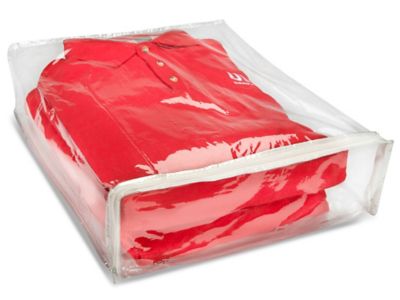 15' x 18' x 6' Vinyl Zipper Bag, Clear, 4 Gauge