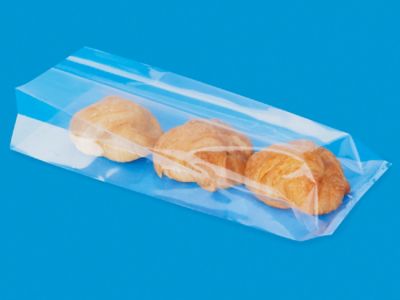 Gusseted Polypropylene Bags - 1.5 Mil, 5 x 2 1/2 x 11" S-16799