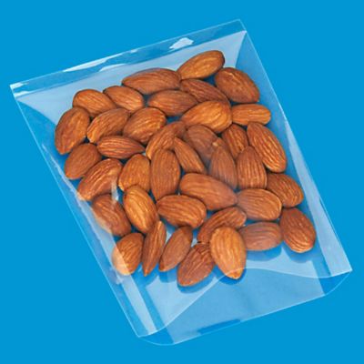 Flat Polypropylene Bags - 1.5 Mil, 4 x 5" S-16803