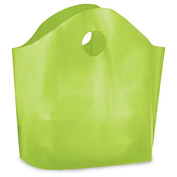 Gusseted Take-Out Bags - 2 Mil, 12 x 11 x 4", Lime S-16807LIME