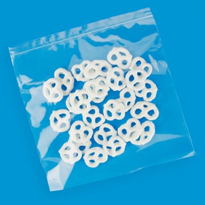 Reclosable Polypropylene Bags - 2 Mil, 10 x 10" S-16835