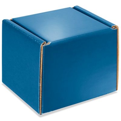 Colored Mailers - 4 x 4 x 4", Navy S-16840NB