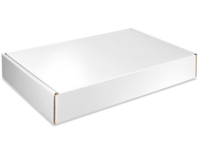 Colored Mailers - 19 x 12 x 3", White Gloss S-16841W