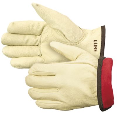  Pigskin Leather Drivers Gloves - Lined