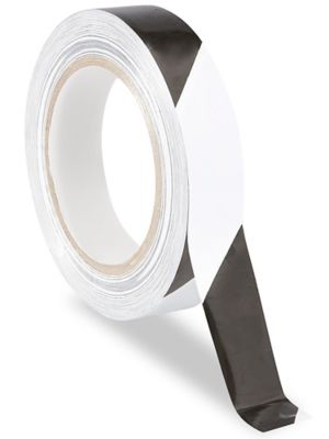 Uline Industrial Vinyl Safety Tape - 4 x 36 yds, White