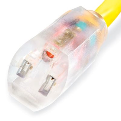Heavy Duty Extension Cord - 25', Yellow S-16890 - Uline