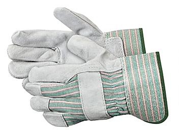 Industrial Leather Palm Safety Cuff Gloves - Medium S-16907M