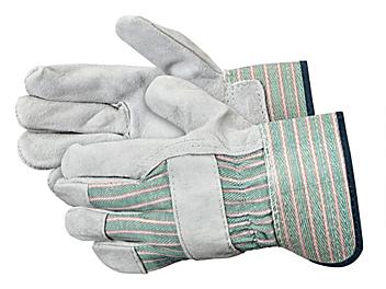 Industrial Leather Palm Safety Cuff Gloves - XL S-16907X