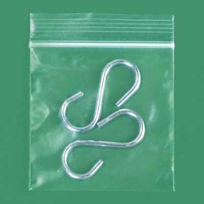 Small Plastic Bags, Jewelry - 2 Mil Reclosable Bags 2 x 3 - ULINE - Carton of 1,000 - S-1291